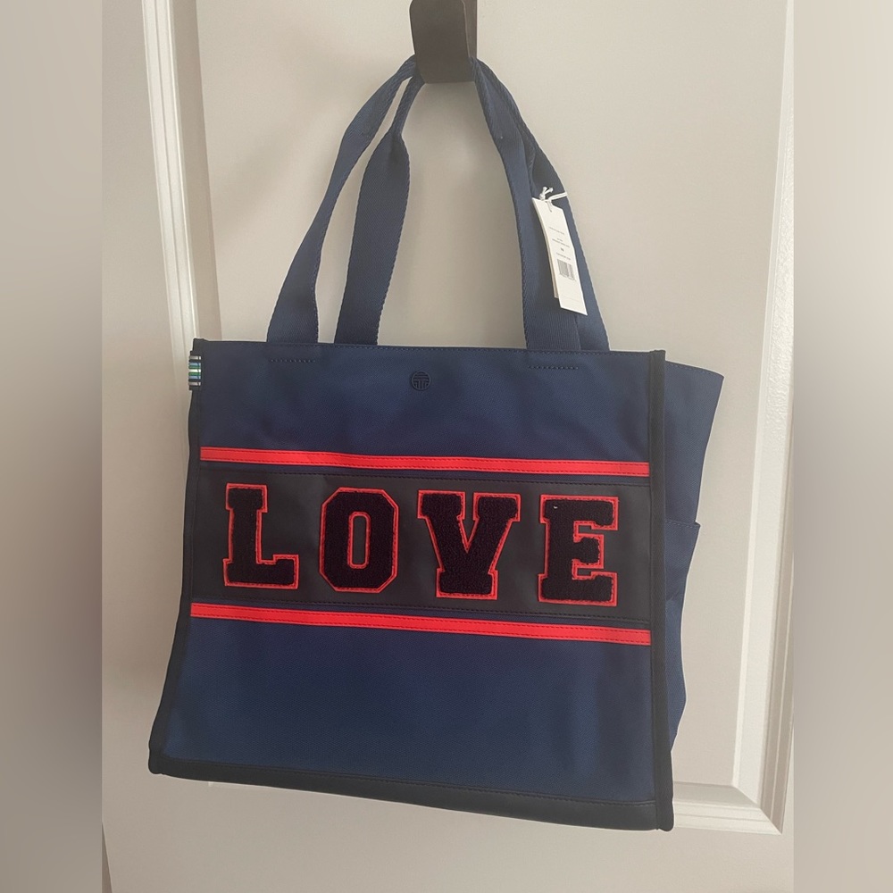 Tory Sport LOVE Nylon Tote Bag